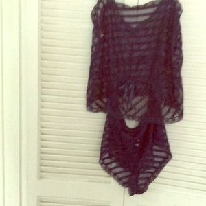 Two piece Sheer Teddy